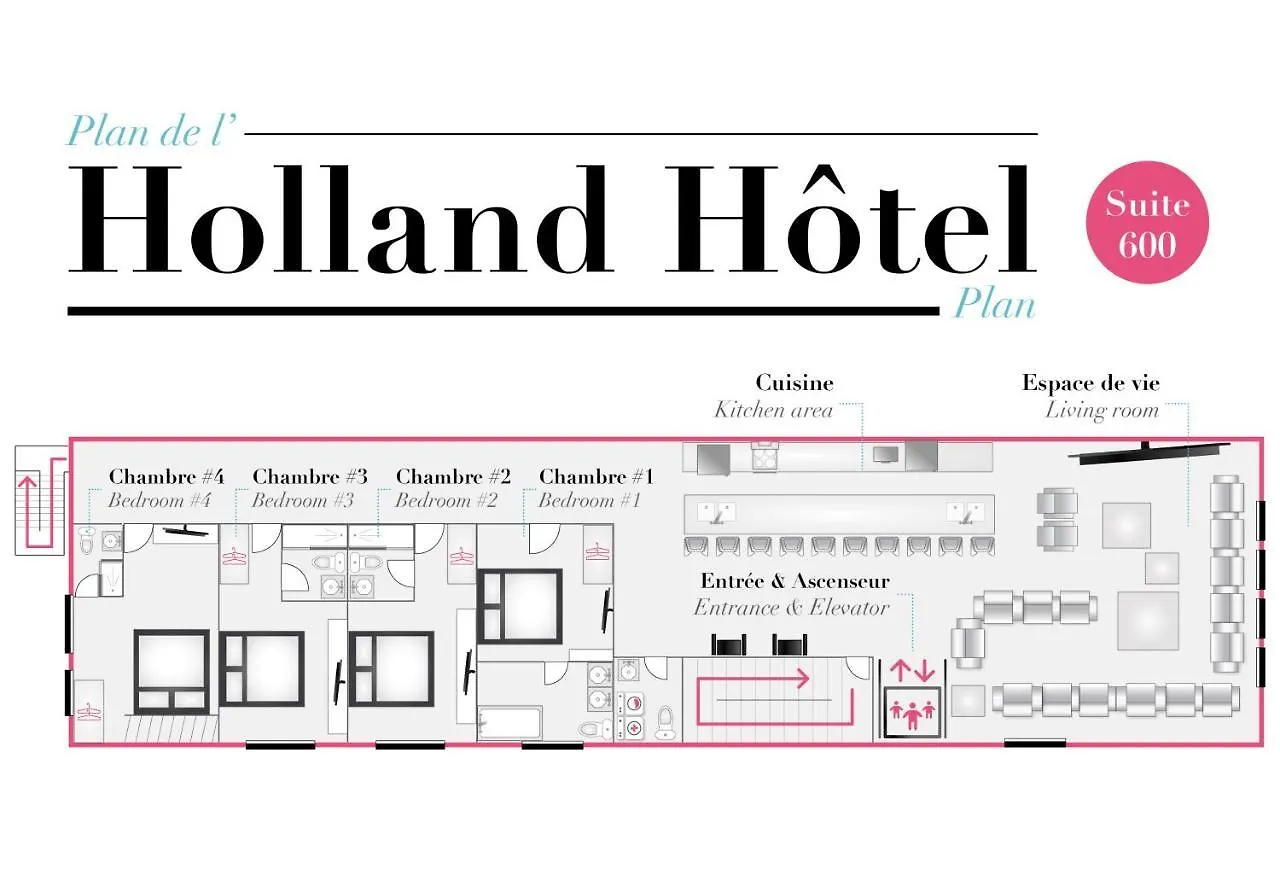 The Executive Loft At The Holland Hotel Apartment